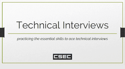 Technical Mock Interviews